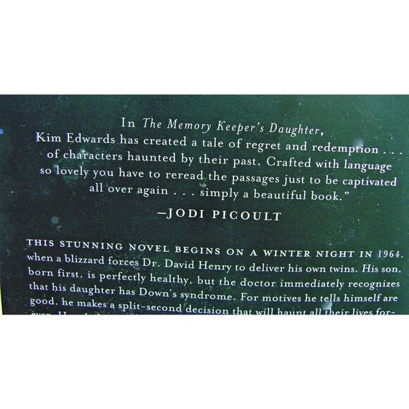 The Memory Keeper's Daughter by Kim Edwards Fiction Paperback June 23, 2005 - Picture 3 of 6
